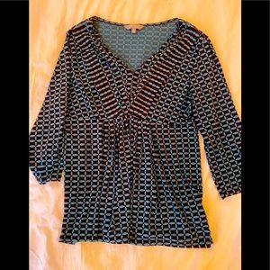 Daisy Fuentes Blouse Size L